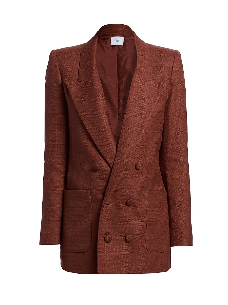 Women's Riva Stretch Canvas Blazer - Sienna - Size 8