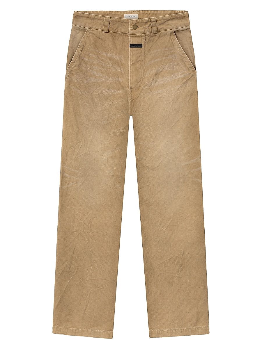 Men's Washed Cotton Utility Pants - Washed Canyon - Size 38