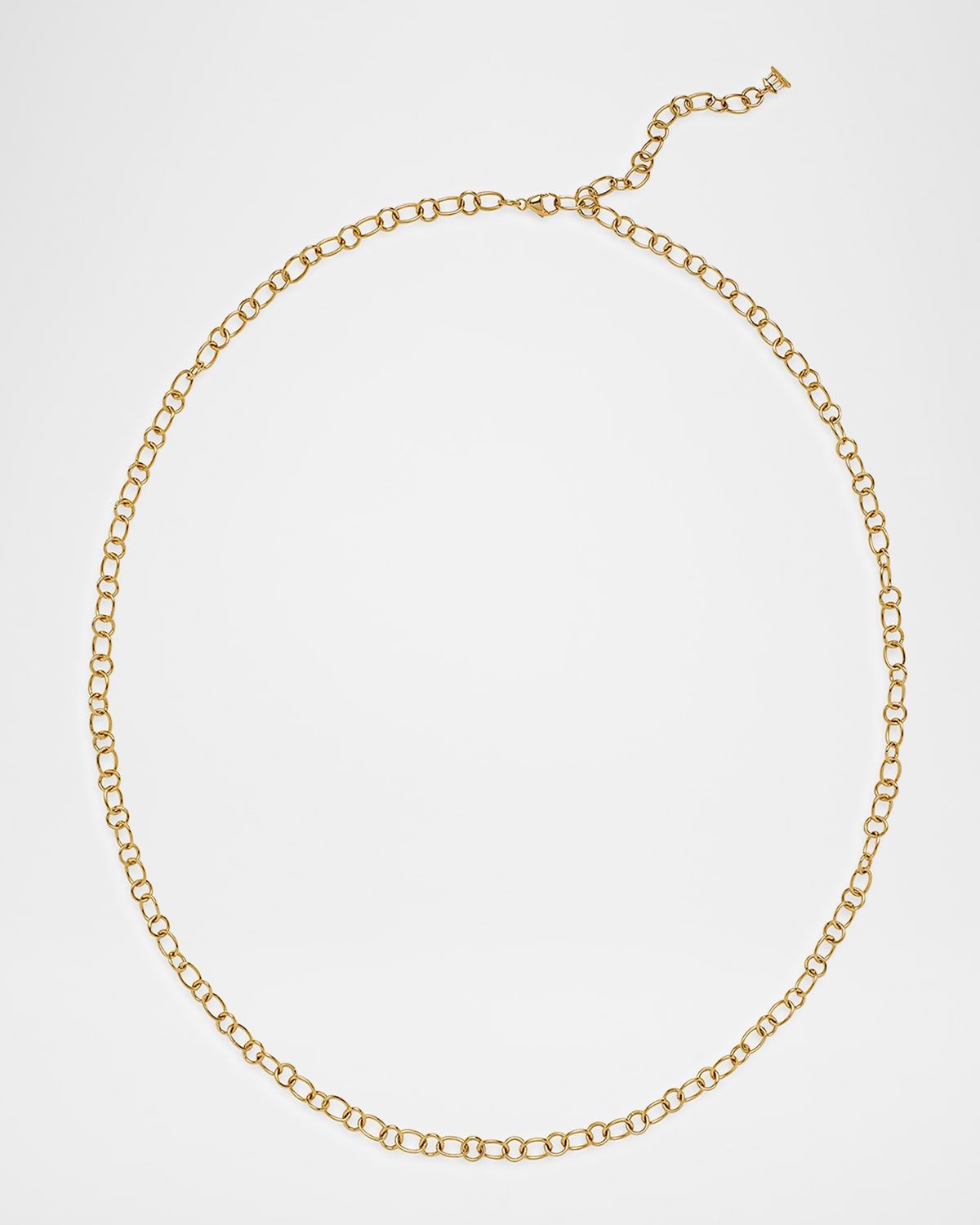 Florence86 18K Yellow Gold Ribbon Chain Necklace