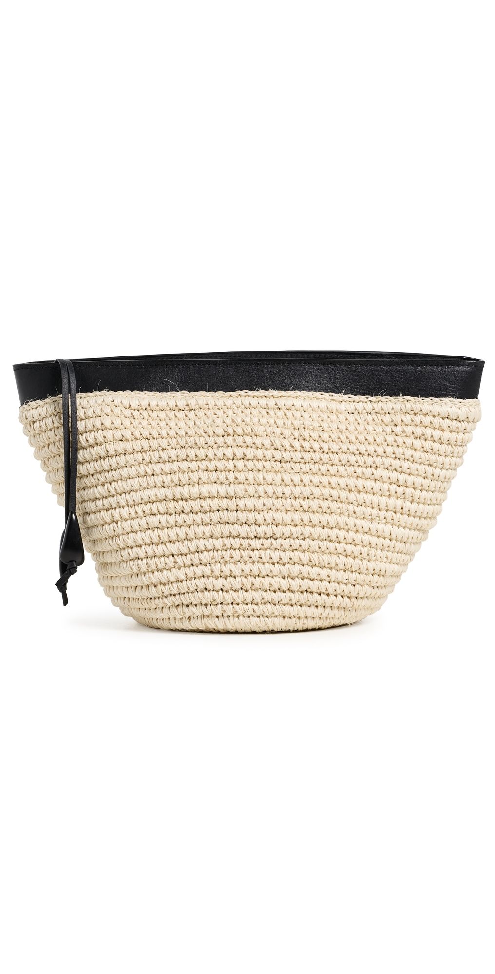 Hunting Season The Large Zip Clutch Natural/Black One Size