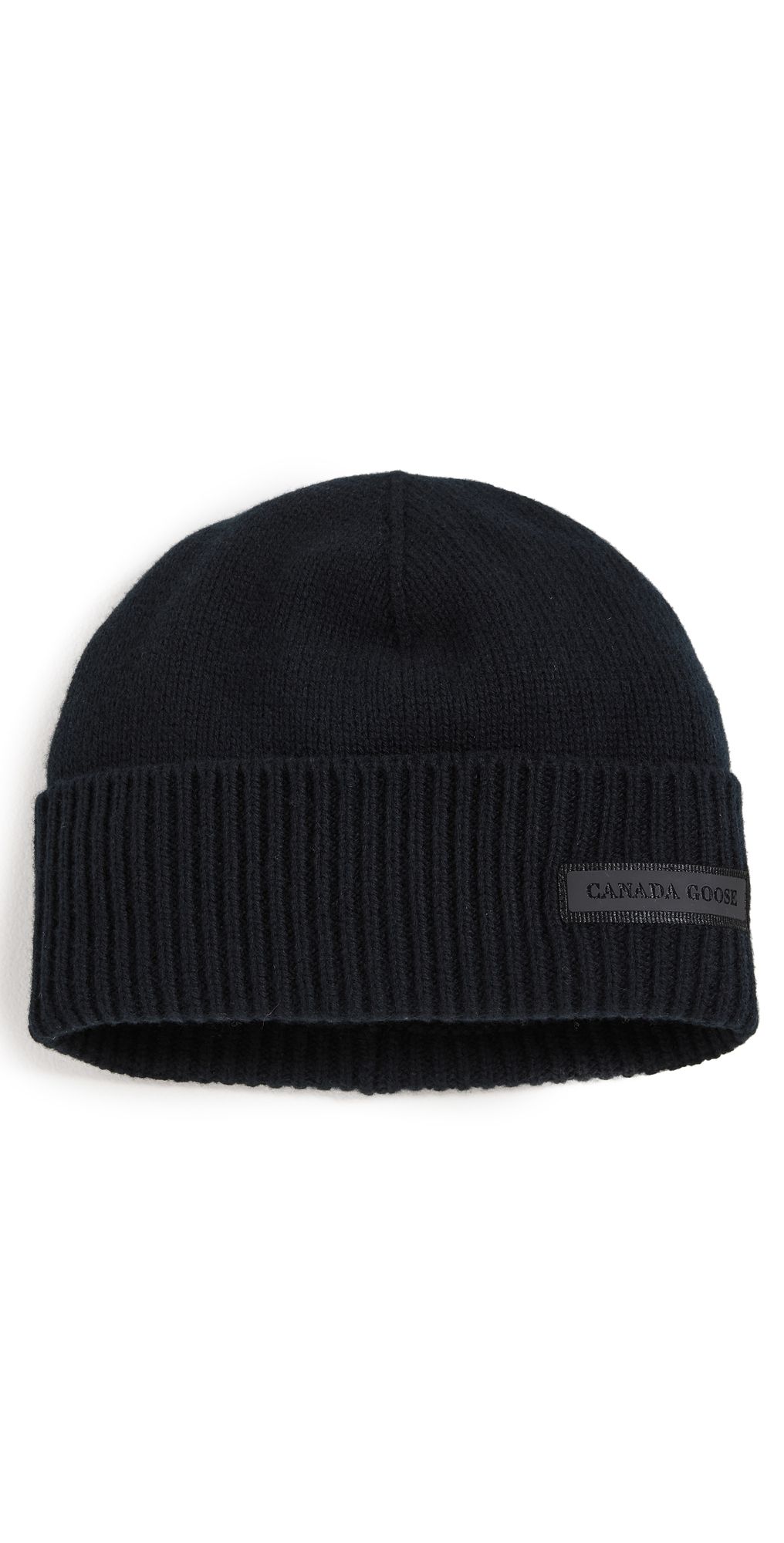 Canada Goose Small Emblem Beanie Black One Size