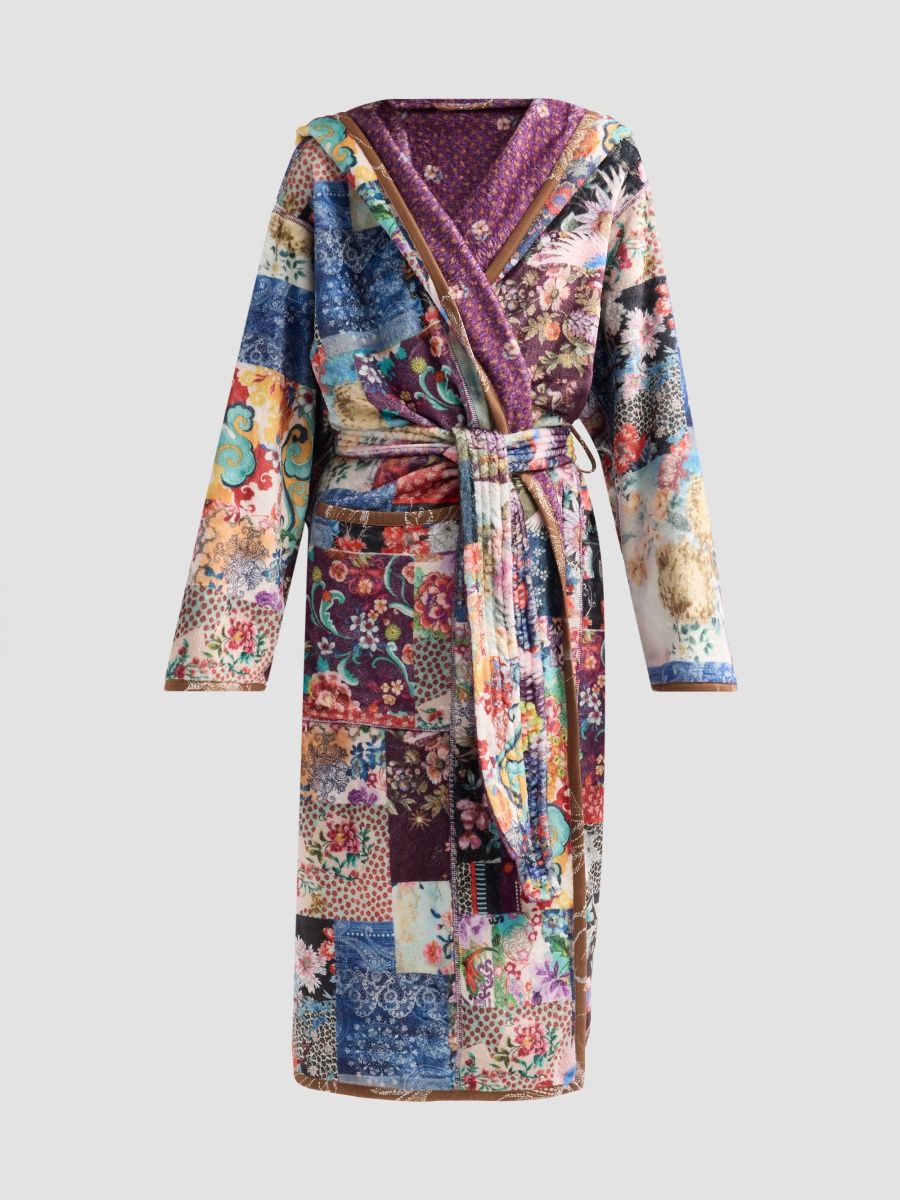 Johnny Was Women's Aditi Fabiana Patchwork-Print Robe - Fabiana - Size Small