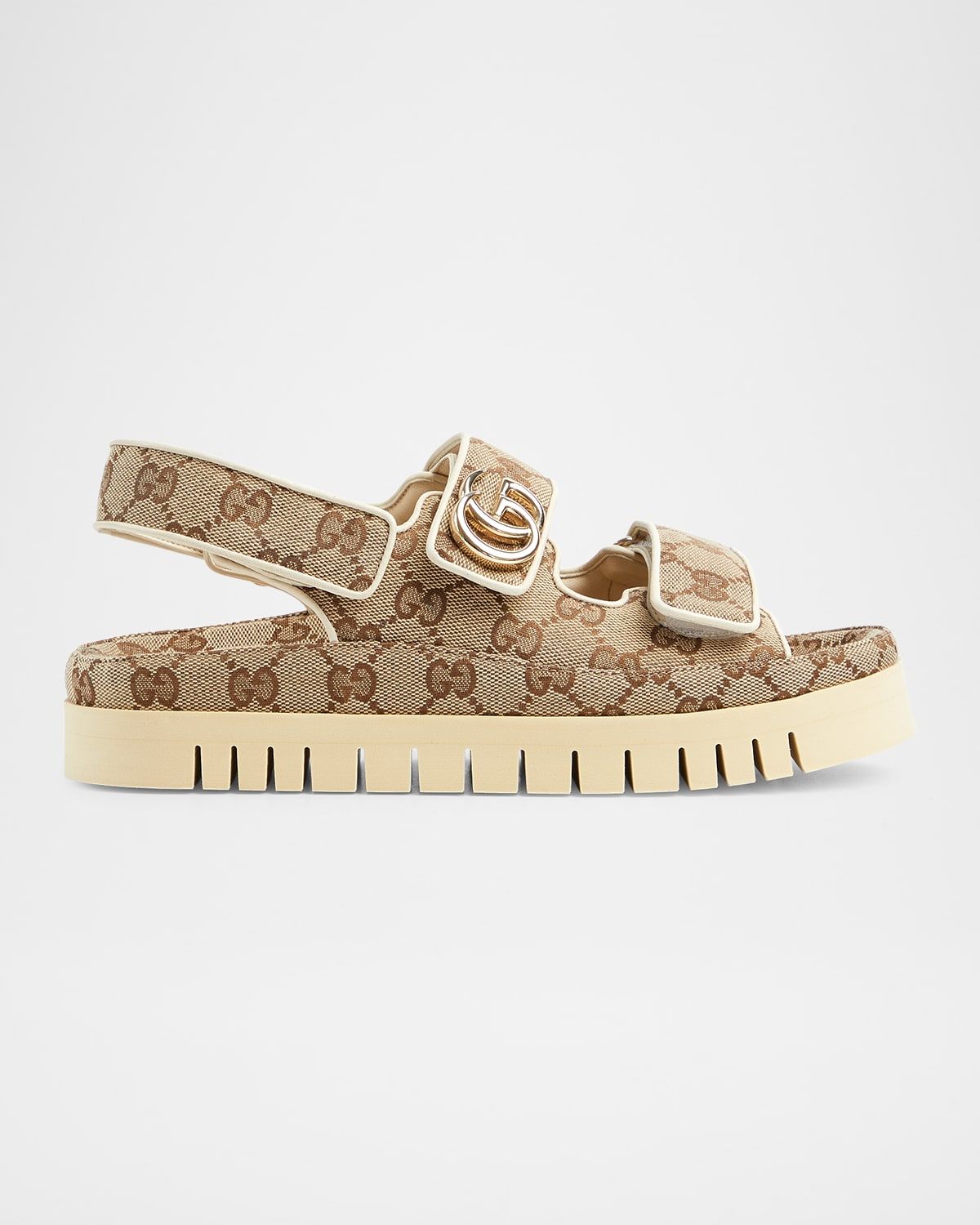 Marmont GG Double Strap Sandals