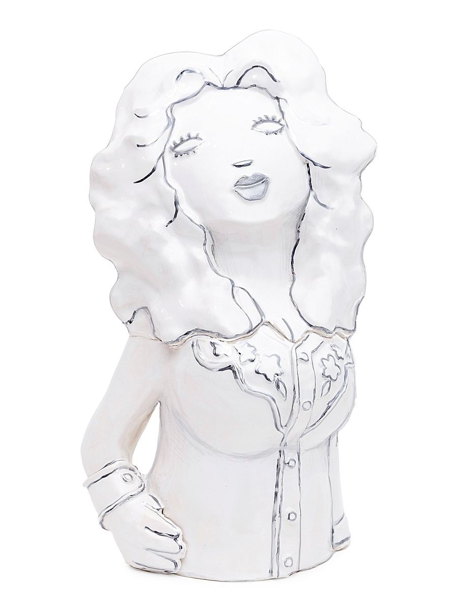 Dolly Cookie Jar - White