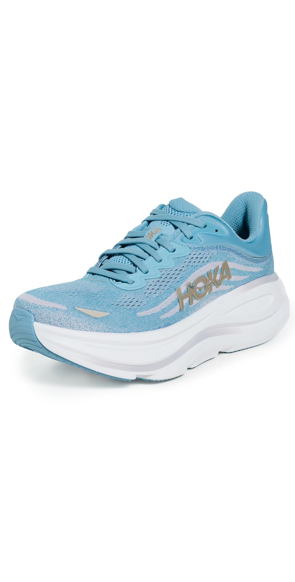 HOKA W Bondi 9 Sneakers Raindrop/Ash Grey 9.5