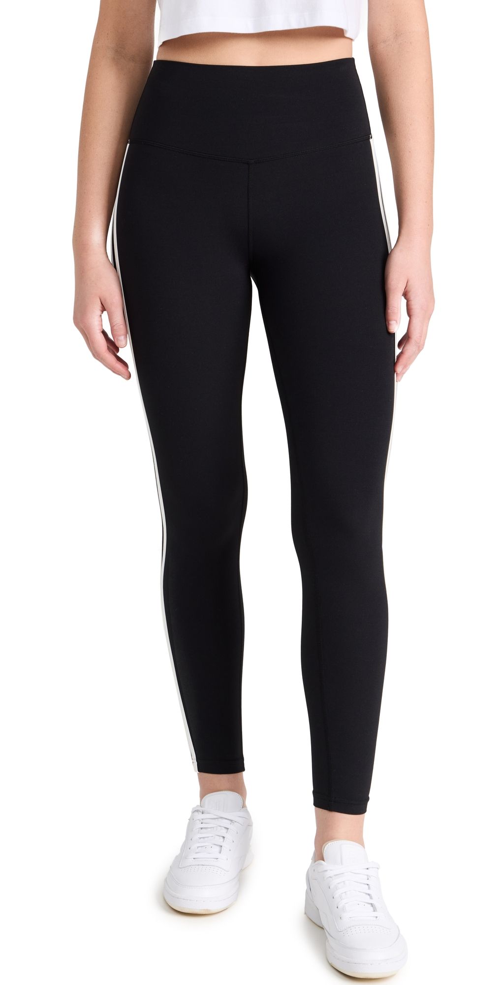 Splits59 Ella High Waist Airweight 7/8 Leggings Black/White M