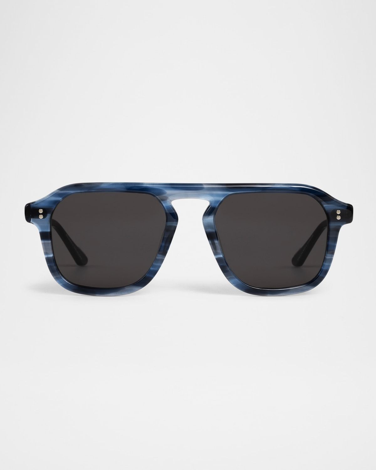 Zander Acetate Square Sunglasses