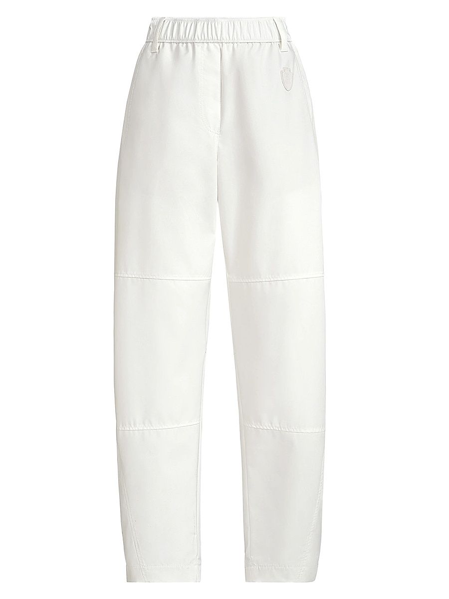 Women's Nylon Ergonomic Track Trousers - White - Size 0