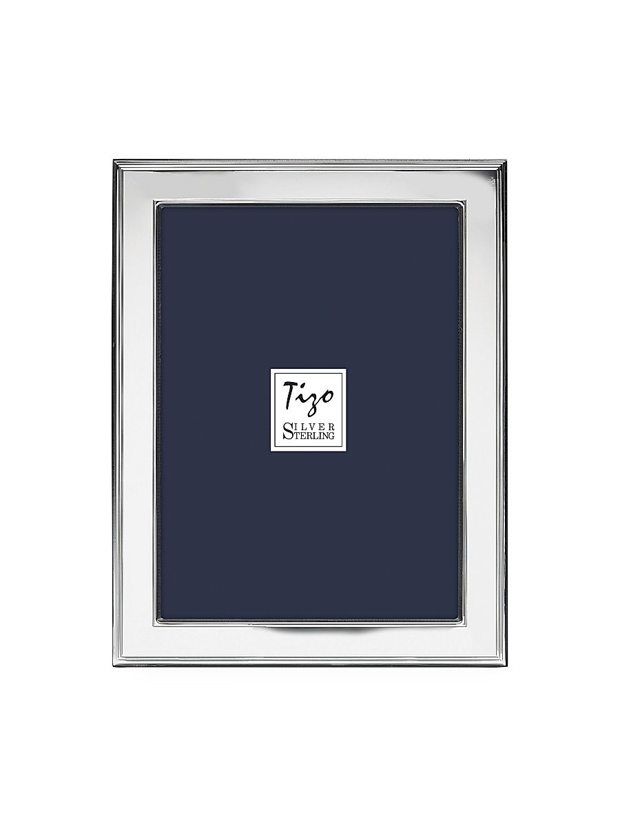 Sterling Silver Luxe Ridge Frame - Silver - Size 5 x 7