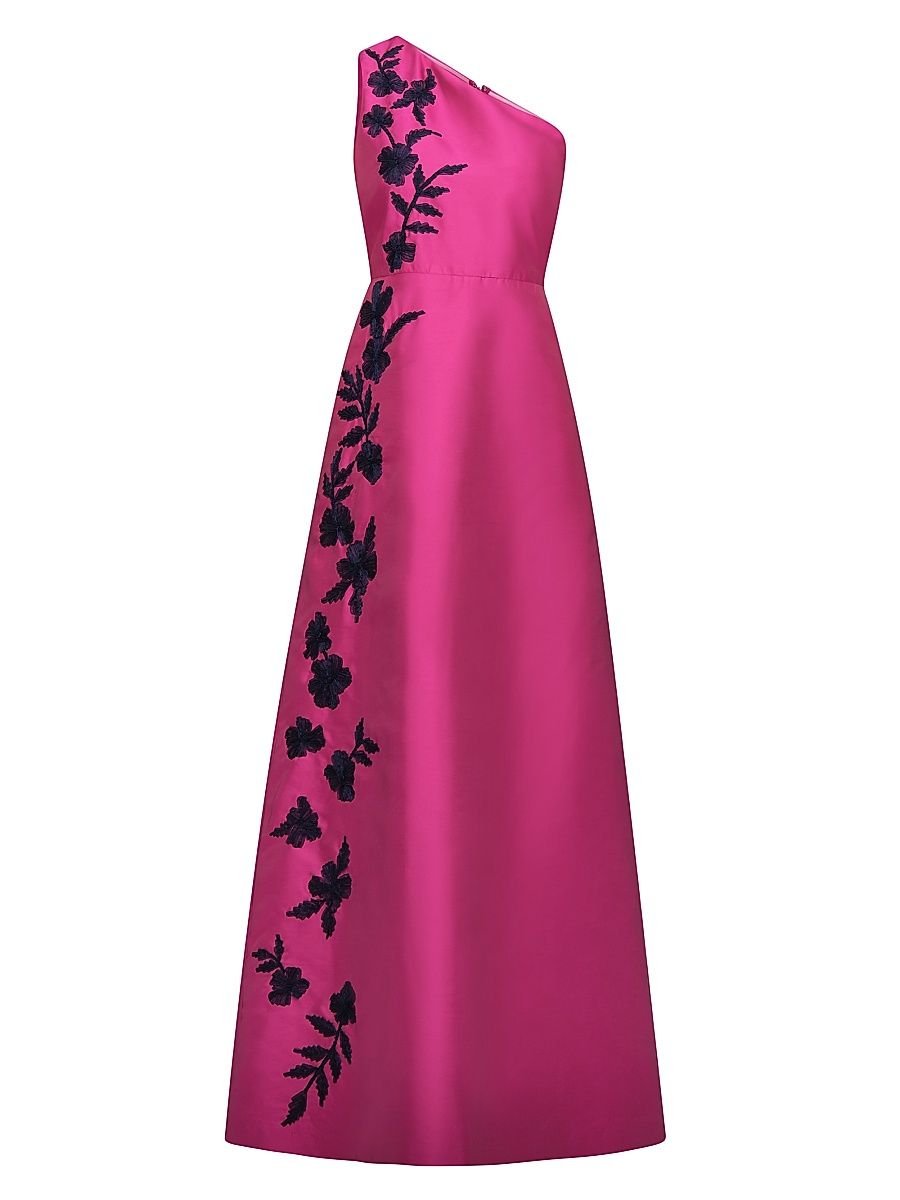 Women's Madelyn Embroidered A-Line Gown - Aster - Size 18