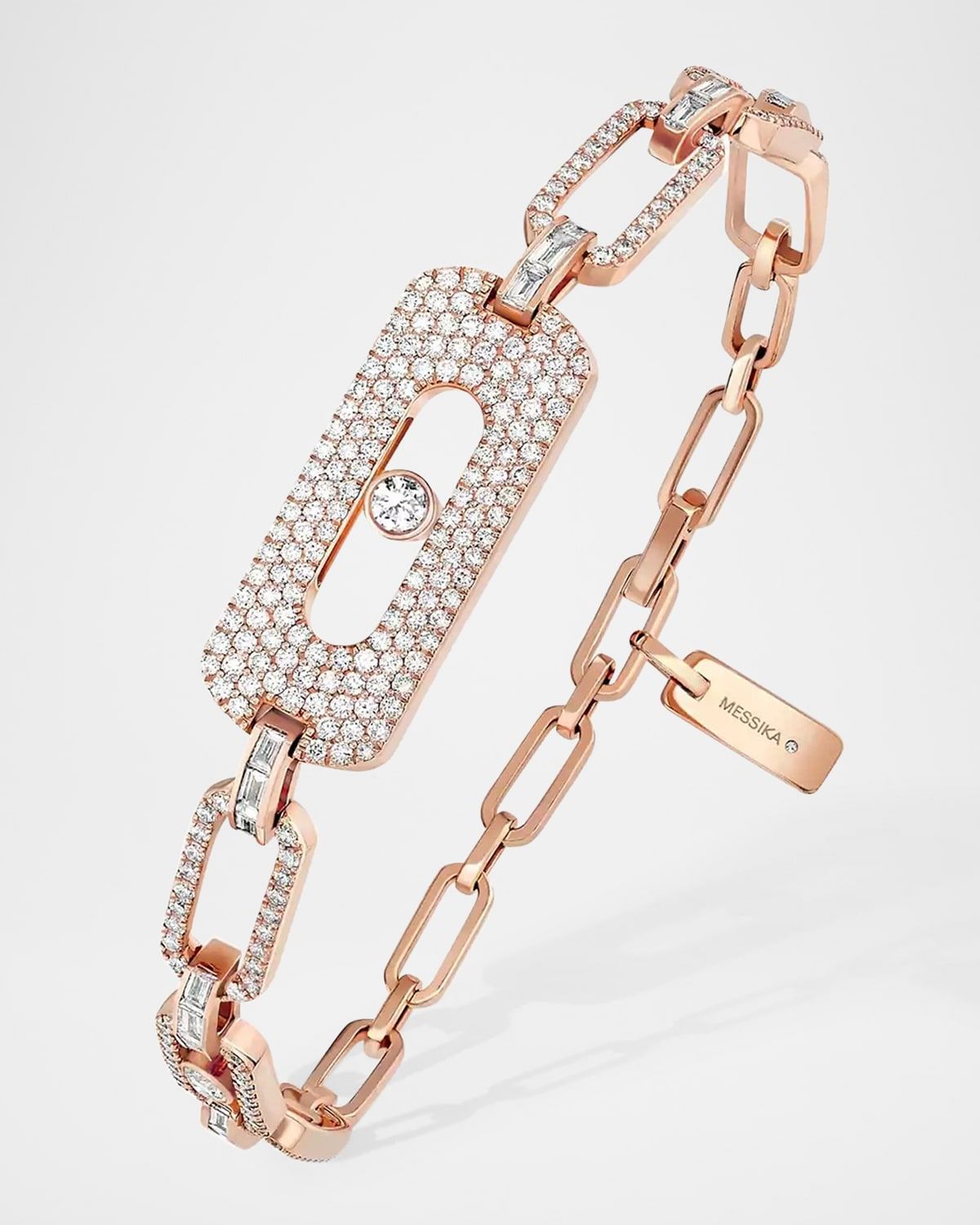 MY MOVE 18K ROSE GOLD DIAMOND BRACELET