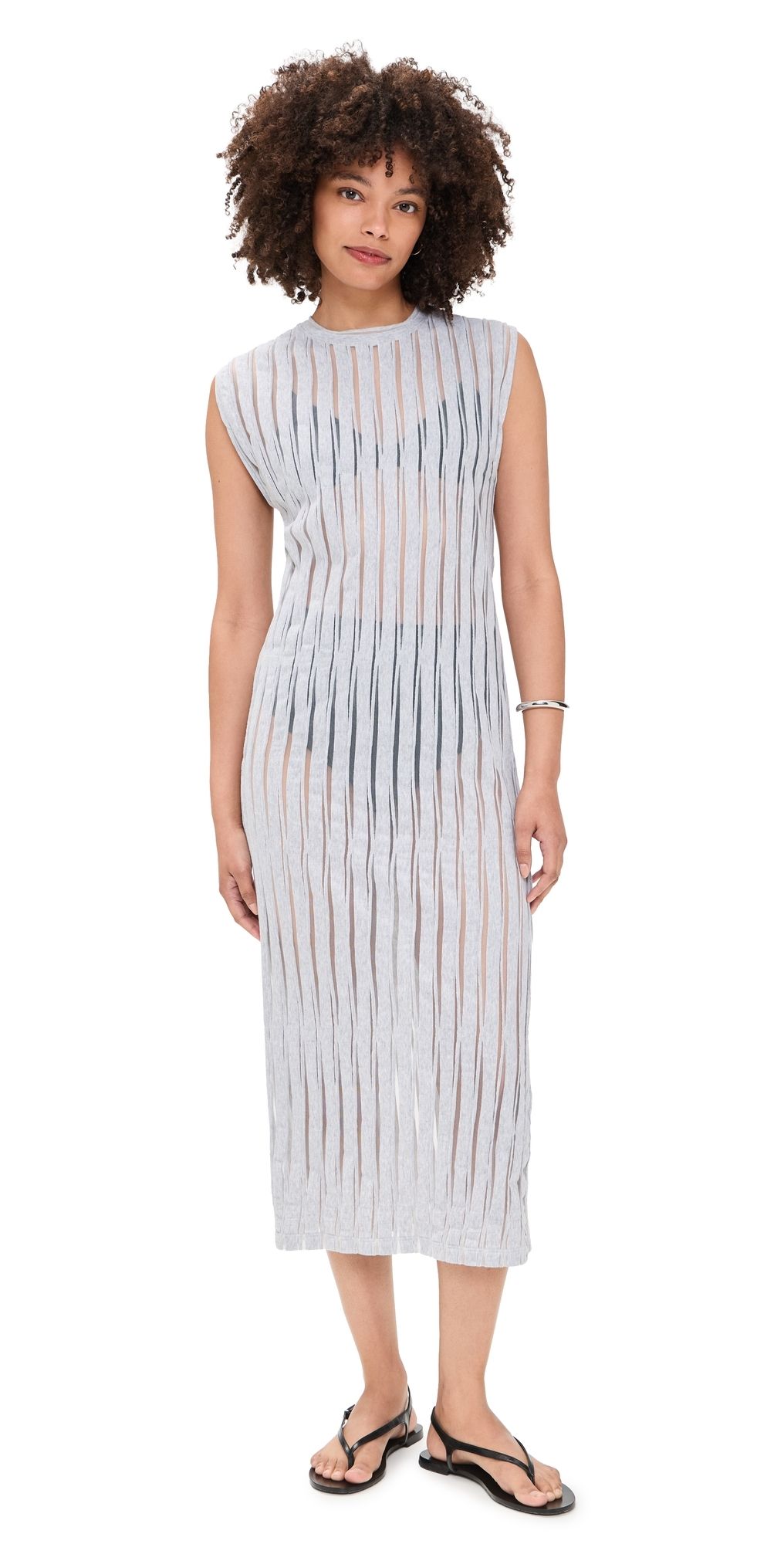 IRO Urielle Dress Steel Jersey L