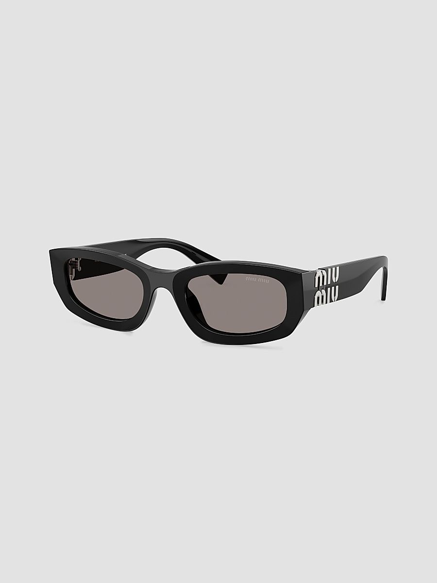 Women's B04SF Rectangular Sunglasses - Black