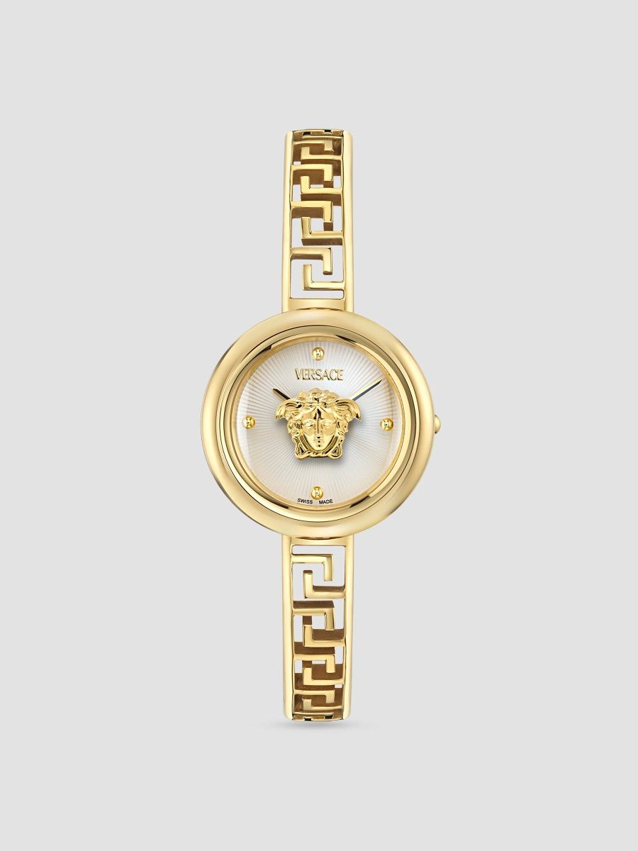 Versace Women's Medusa Eclipse Goldtone Stainless Steel Bracelet Watch/28MM - Yellow Gold