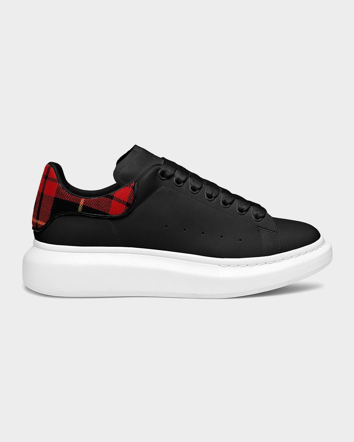 Men & apos;s Oversized Leather Low-Top Sneakers