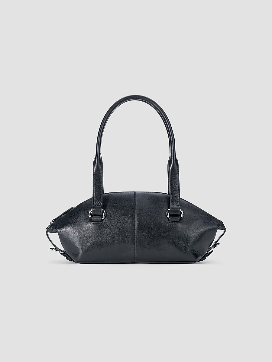 Women's Hester Mini Leather Shoulder Bag - Black