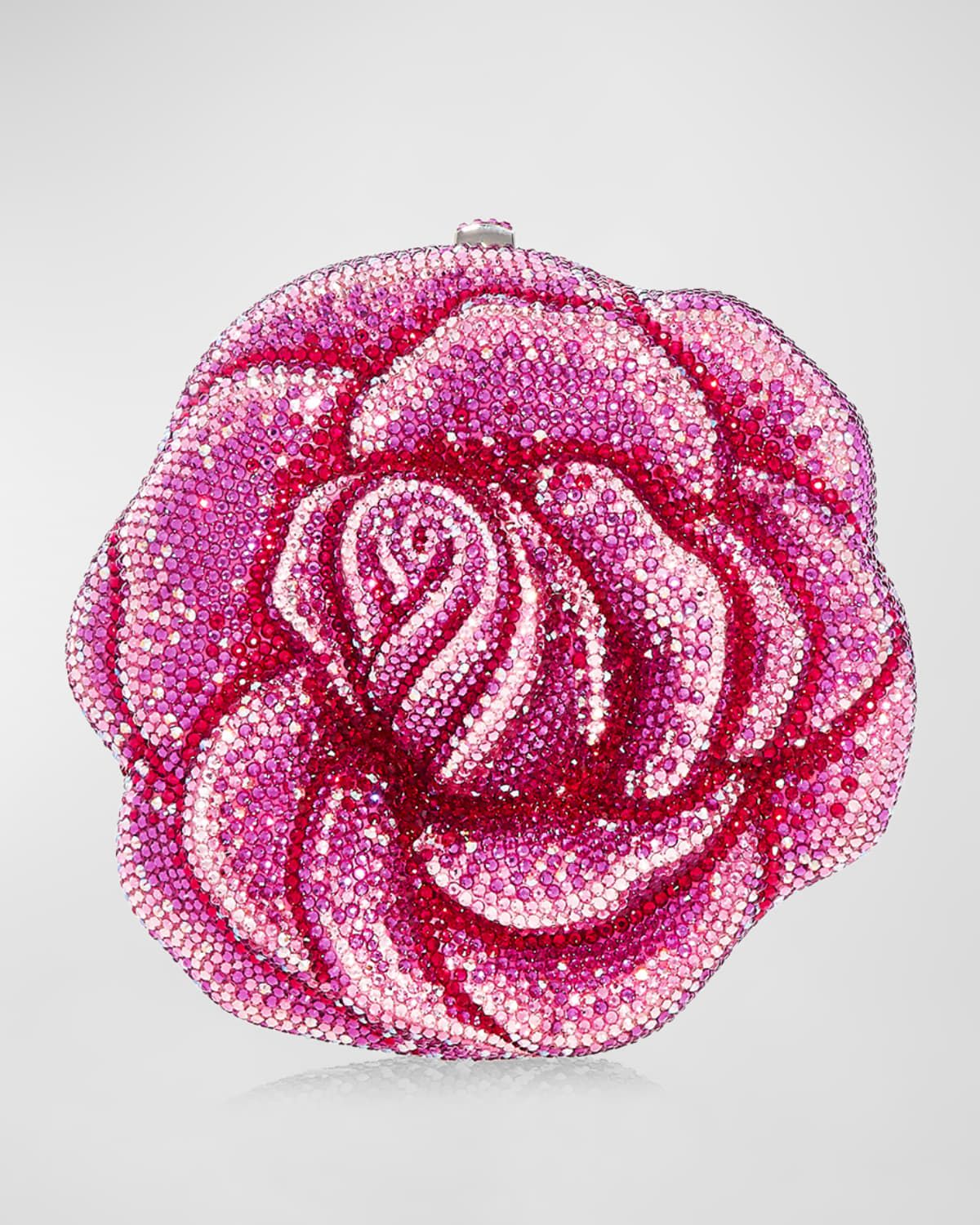 Rose Josephine Crystal Clutch Bag