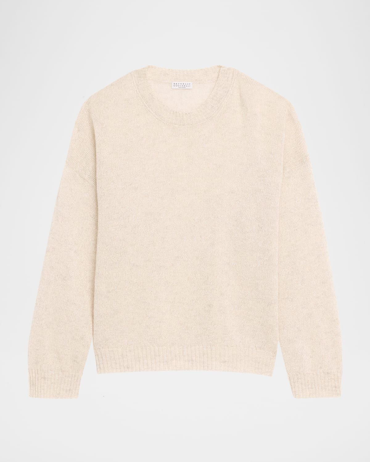 Micro Sequined Mohair Sweater