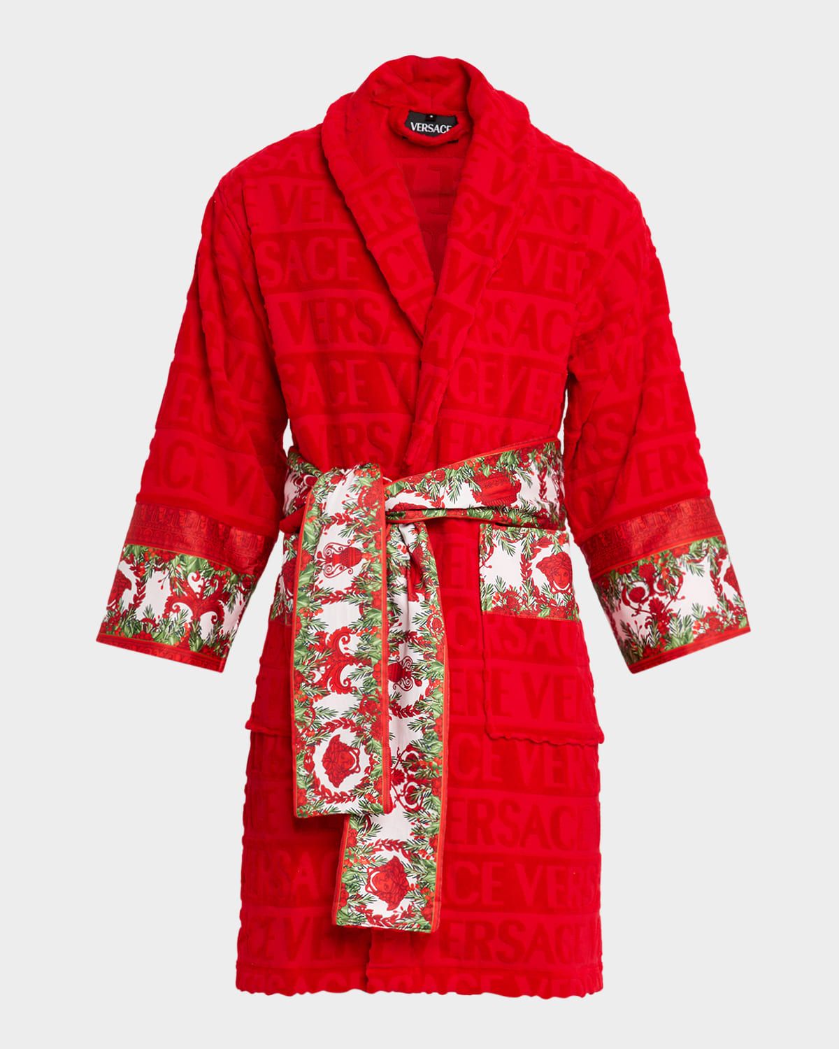 Men & apos;s I Heart Baroque Holiday Bathrobe