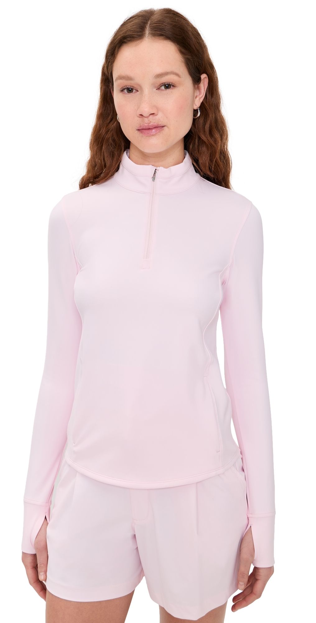 Greyson Soleil Quarter Zip Top Bloom - 1044 XL