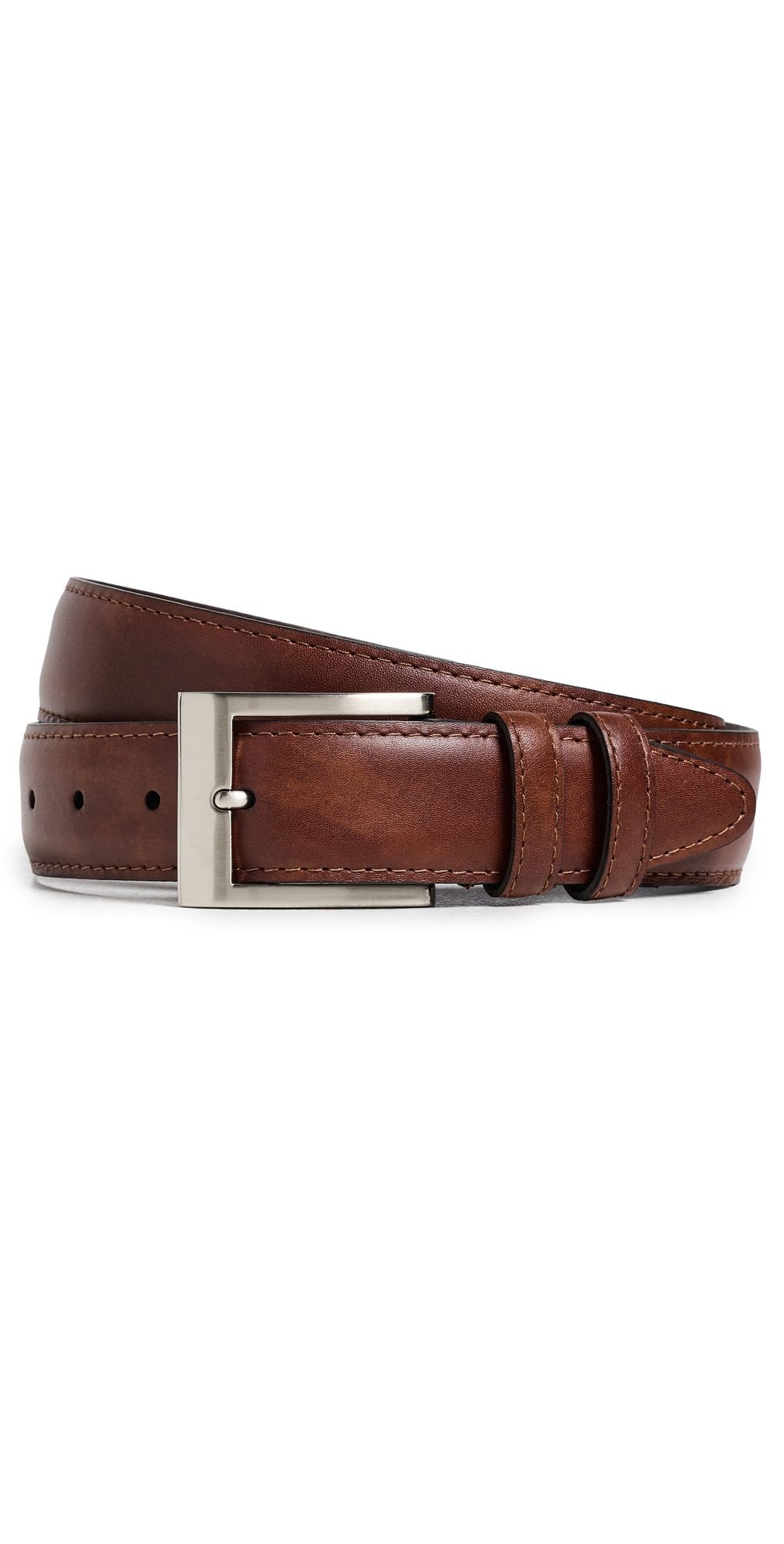 Allen Edmonds Wide Basic Dress Belt Chili Leather 40