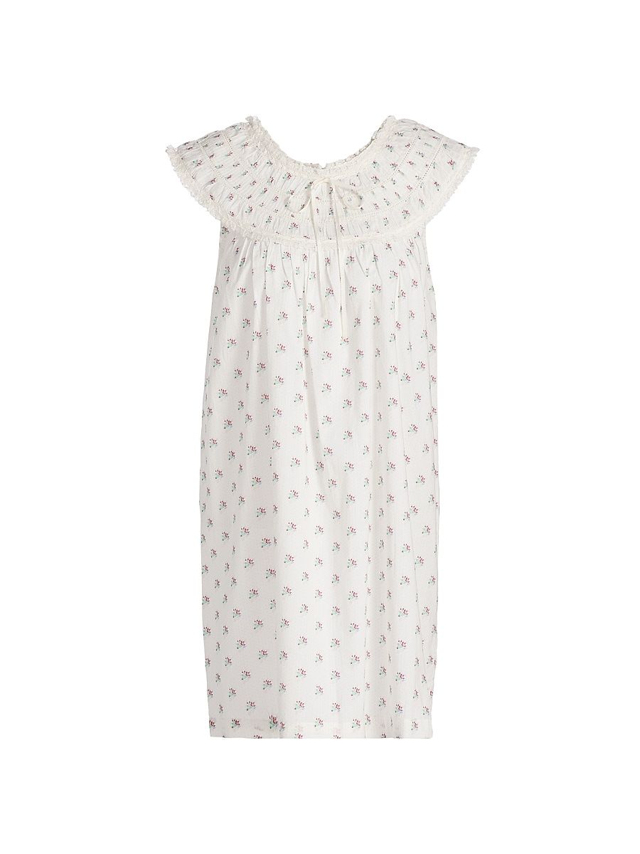 Women's Verity Cotton Minidress - Petit Posy Calico - Size XS