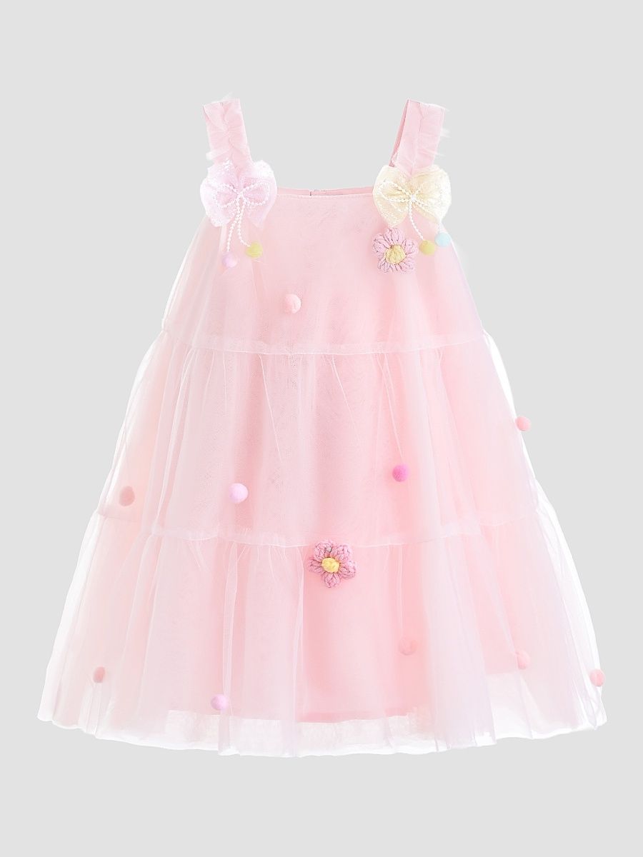 Little Girl's Suvanna Dress - Pink - Size 6