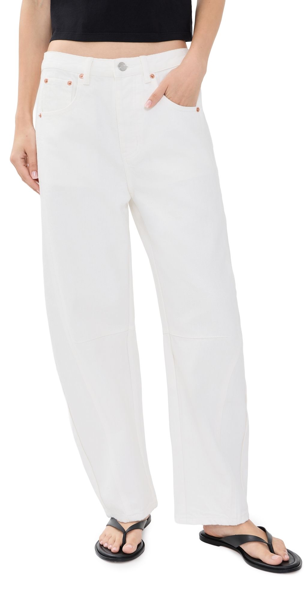 PARKE Horseshoe Jeans White 29