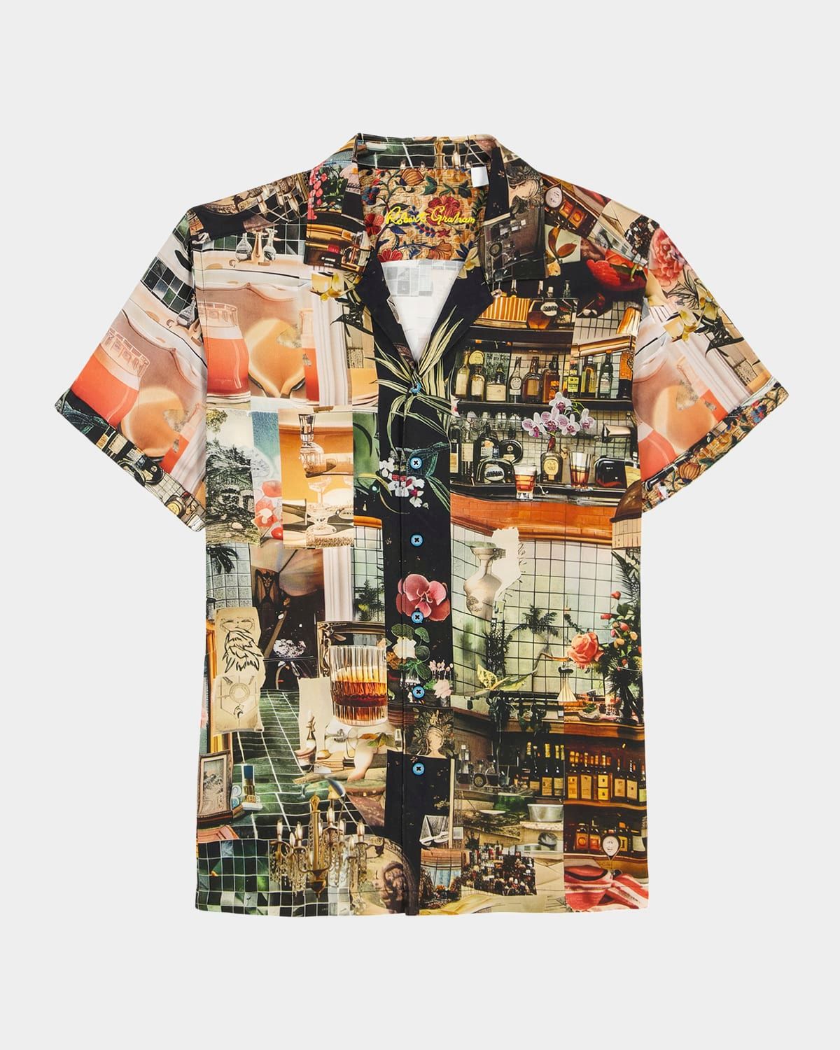 Men & apos;s Harry & apos;s Place Viscose Camp Shirt