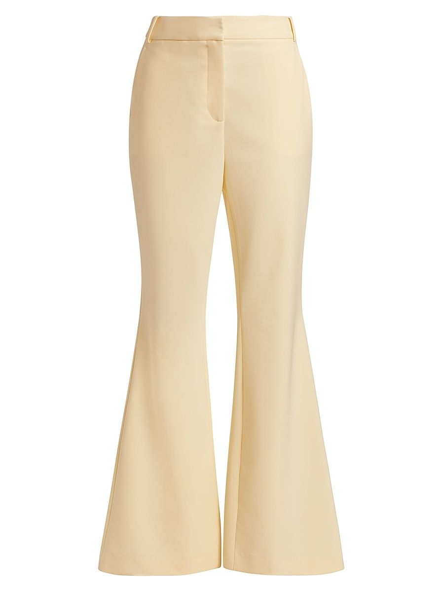Women's Gaia Stretch High-Rise Flared Pants - Butter - Size 14