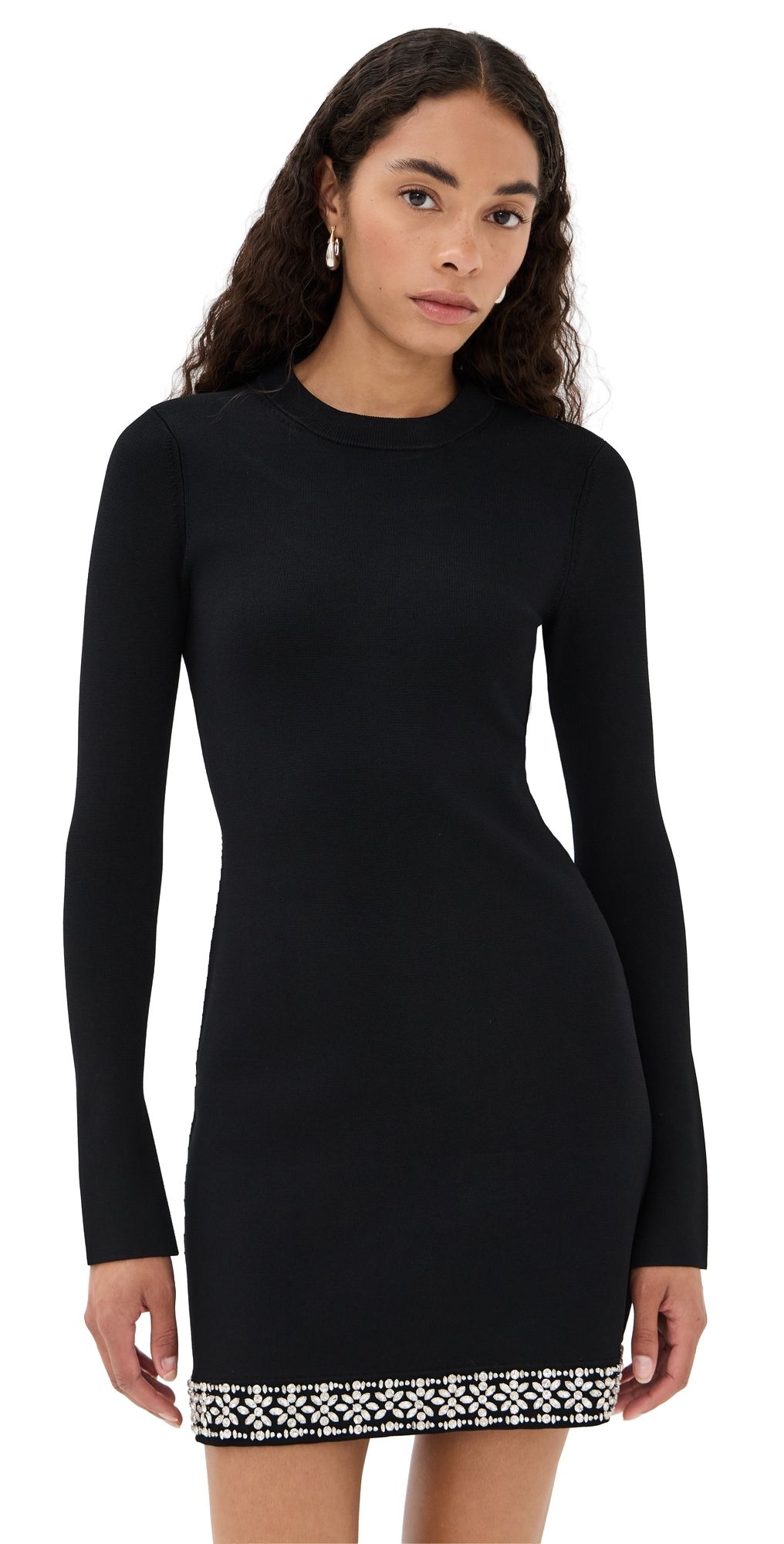 SIMKHAI Farley Mini Dress Black M