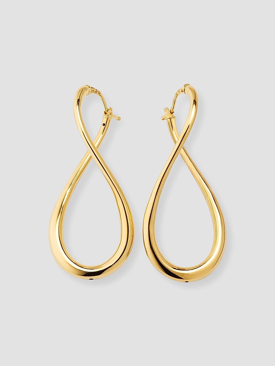 Women's Golden Dreams 18K Yellow Gold Figure Eight Drop Earrings - Yellow Gold