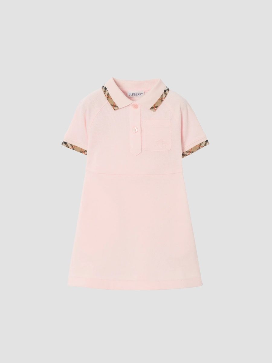 Burberry Girl's Baby Girl's & Little Girl's Polo Shirtdress - Ice Pink - Size 6 Months
