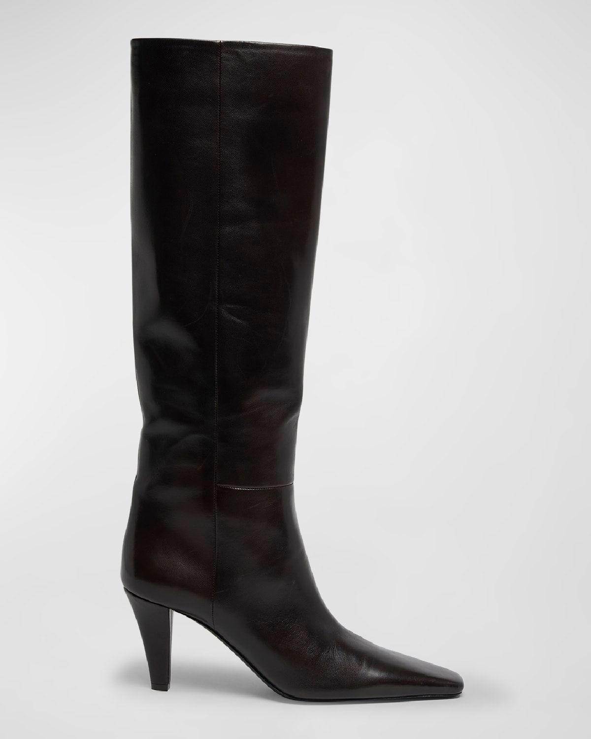 Jill Calfskin Knee Boots