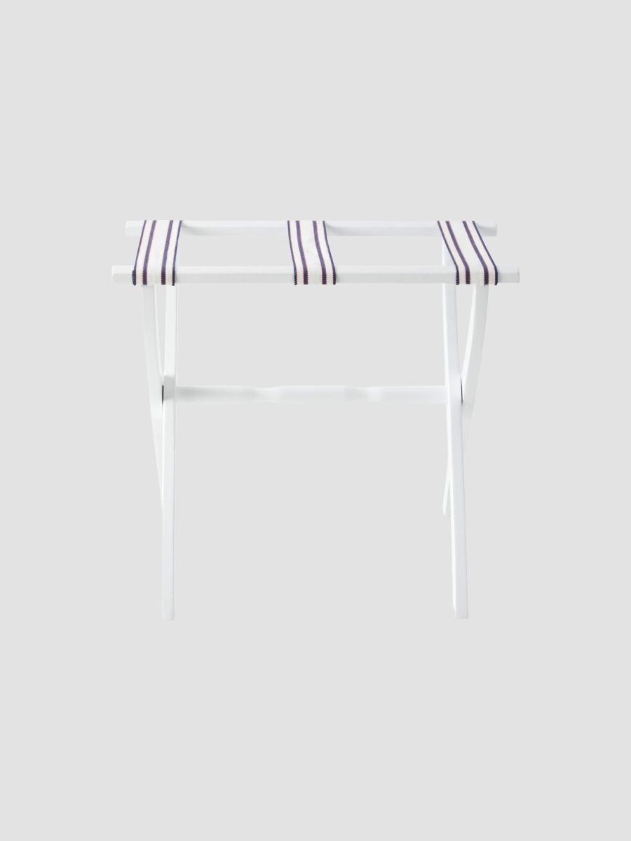 Dual Stripe Luggage Rack - Ivory
