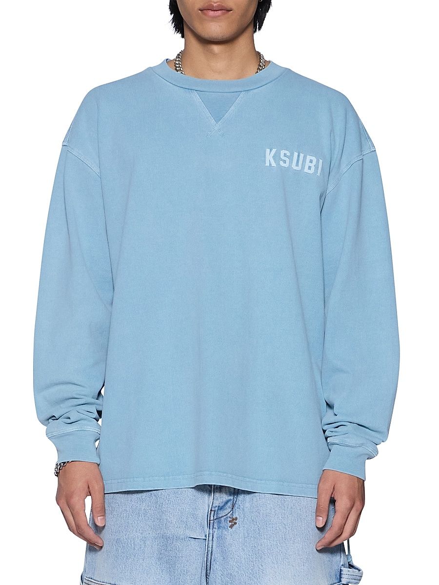 Men's Future Memory K-Lock Ekcess Long-Sleeve T-Shirt - Light Blue - Size XXL