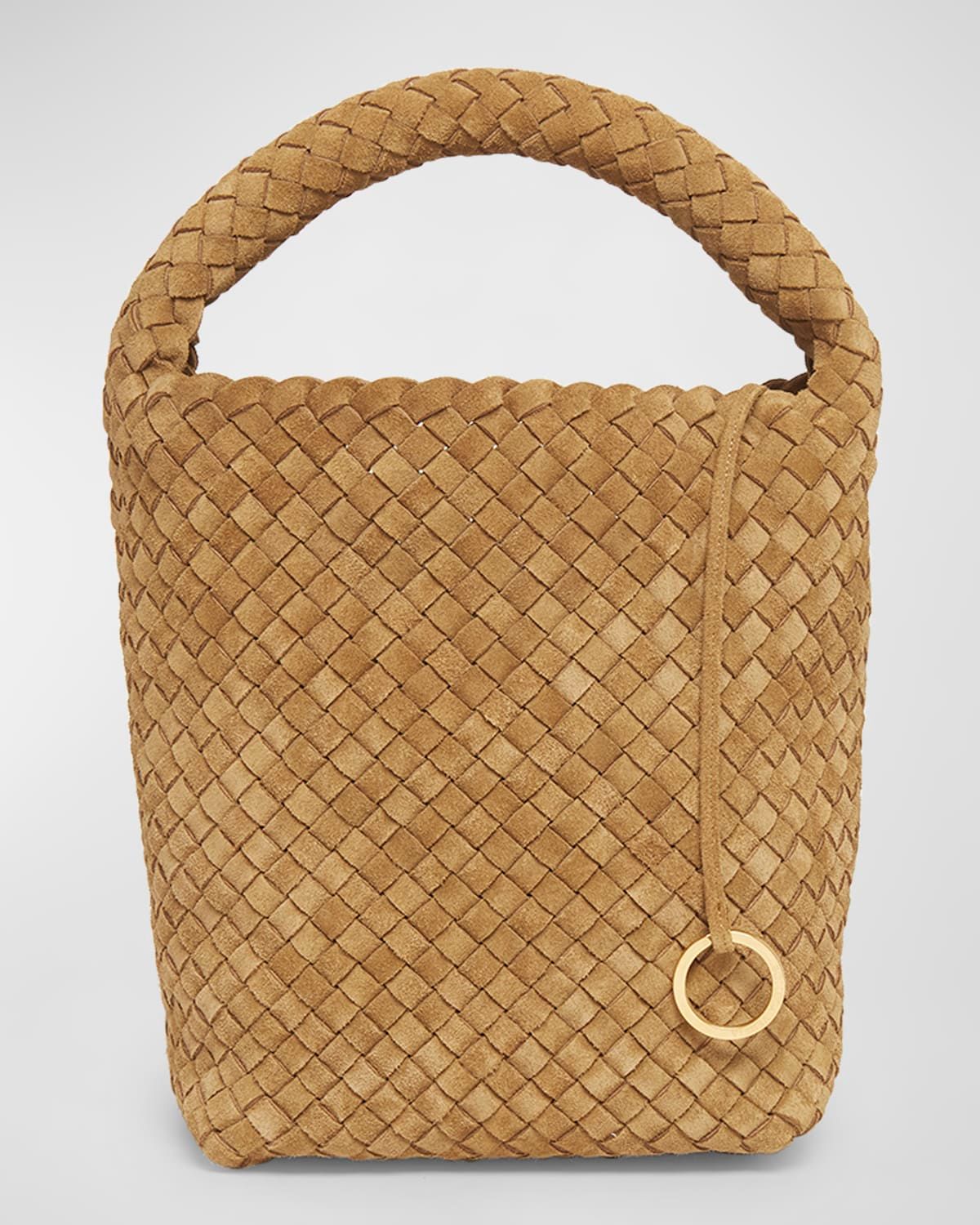 Cabat Suede Cashmere Bucket Bag