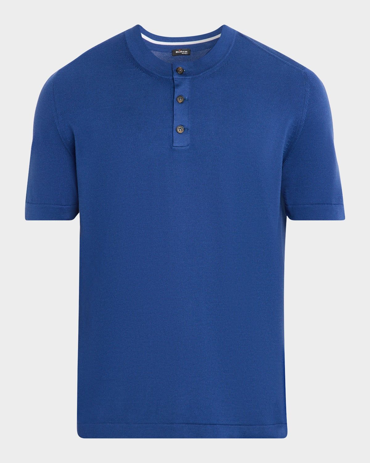 Men & apos;s Cotton Henley T-Shirt