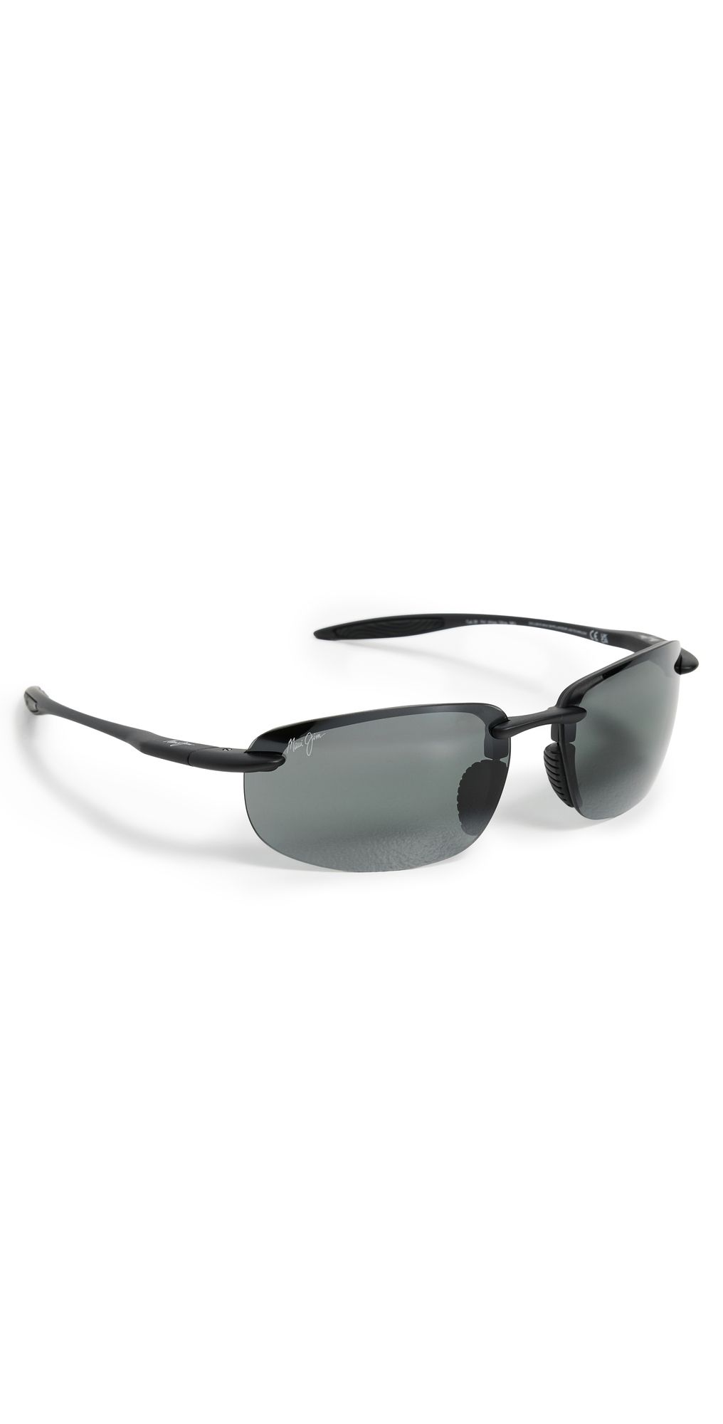 Maui Jim Ho'Okipa Ultra Sunglasses Black-Black-Grey One Size