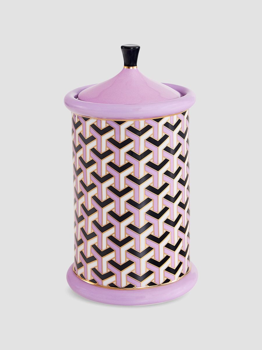 Jonathan Adler Versailles Medium Canister - Lavender