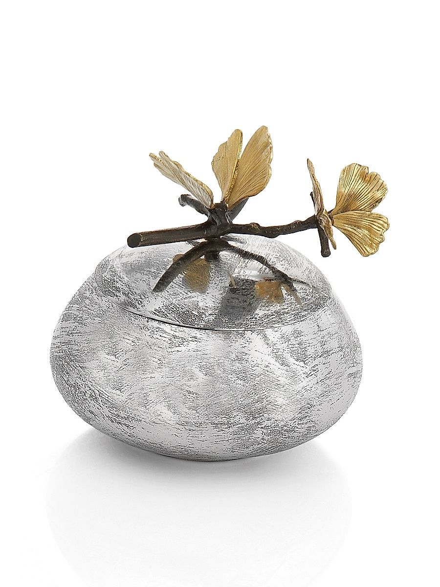 Butterfly Ginkgo Keepsake Box