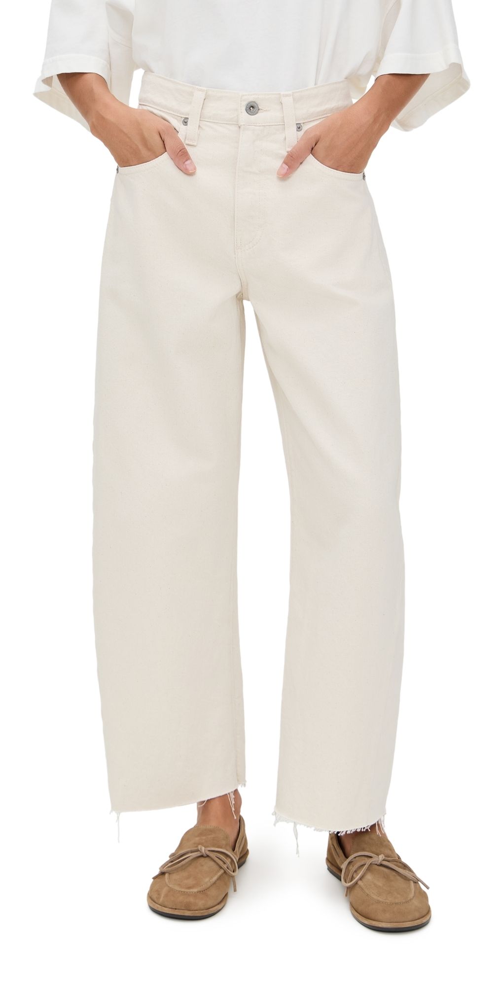 AG Hattie Crop Pants Opal Stone 26