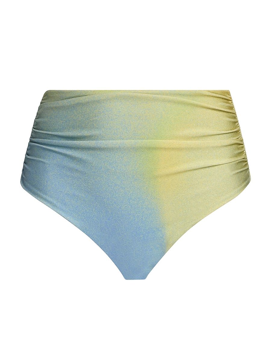 Women's Teya Ombre Bikini Bottom - Golden Hour - Size Large