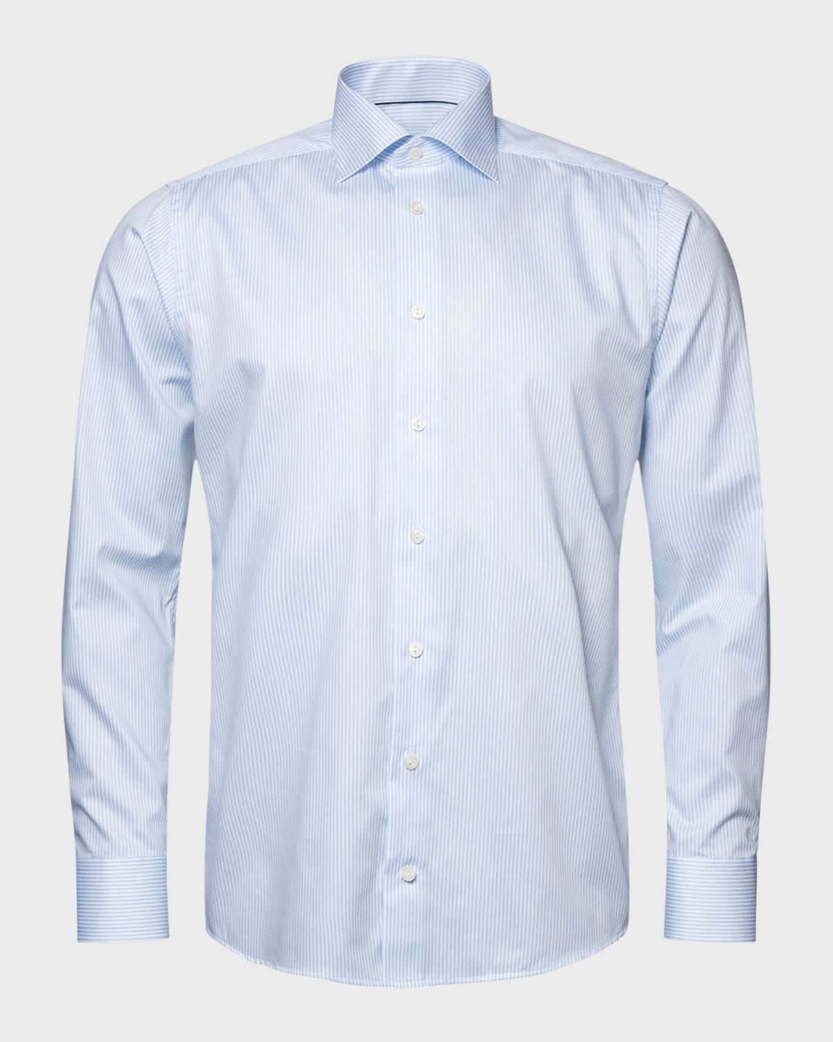 Men & apos;s Contemporary Fit Cotton Stripe Dress Shirt