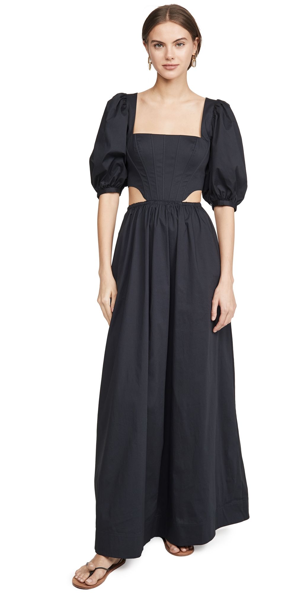 STAUD Astro Dress Black 0