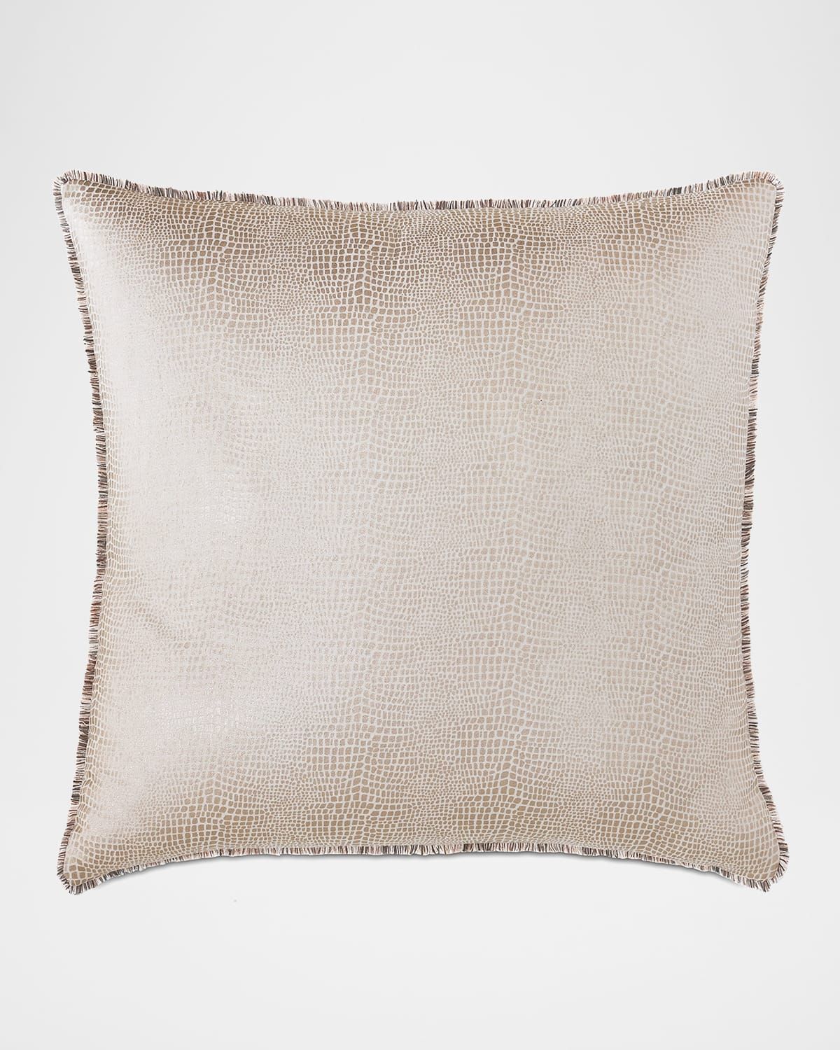 Teryn Faux Snakeskin Euro Sham