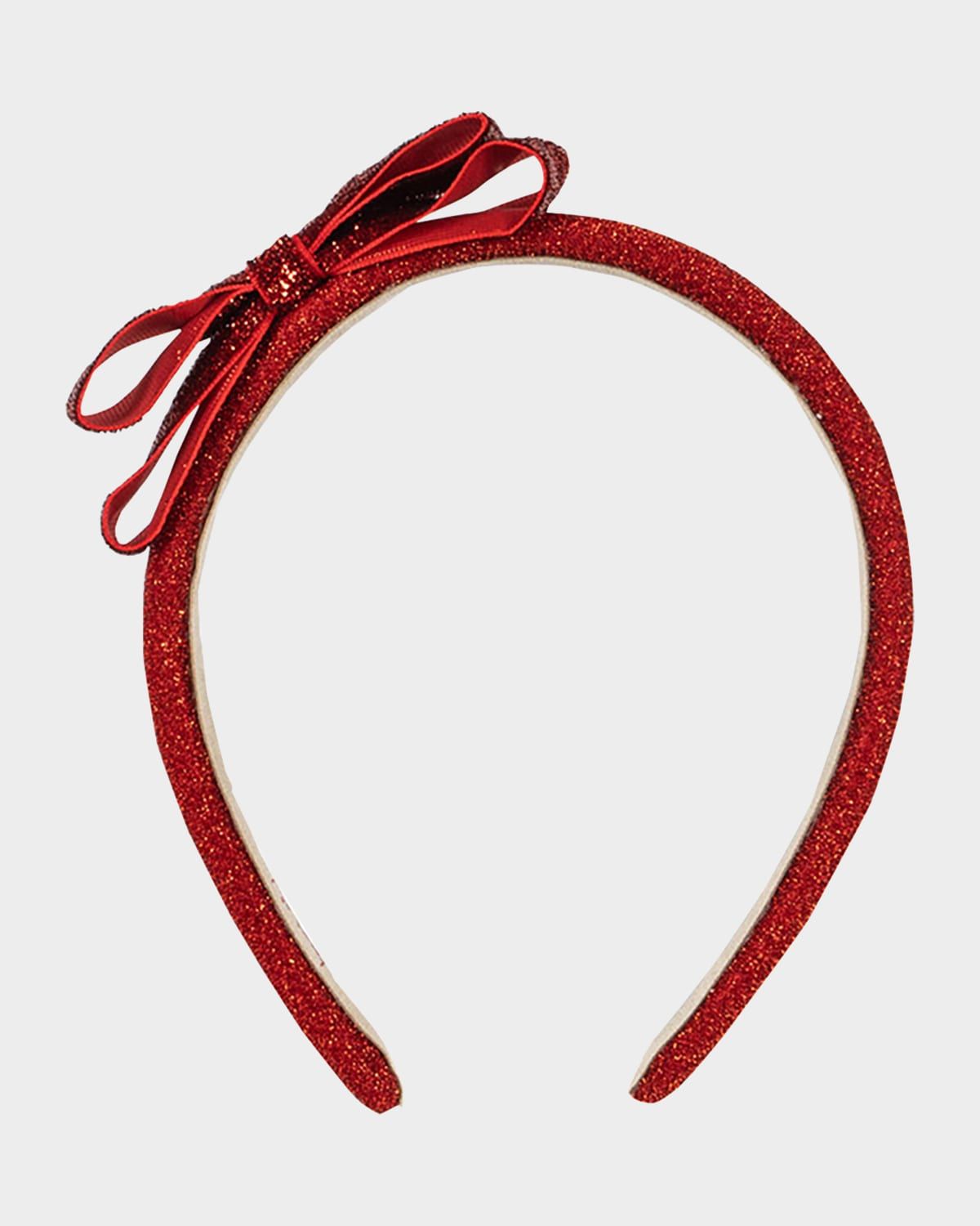 Girl & apos;s Velvet Bow Headband