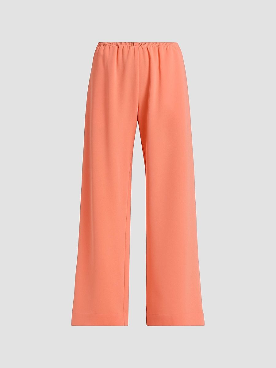 Leset Women's Arielle Wide-Leg Pants - Pamplemousse - Size Large