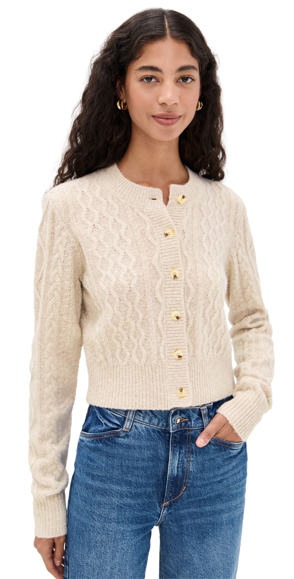 Favorite Daughter The Eleanor Cardigan Basmati L