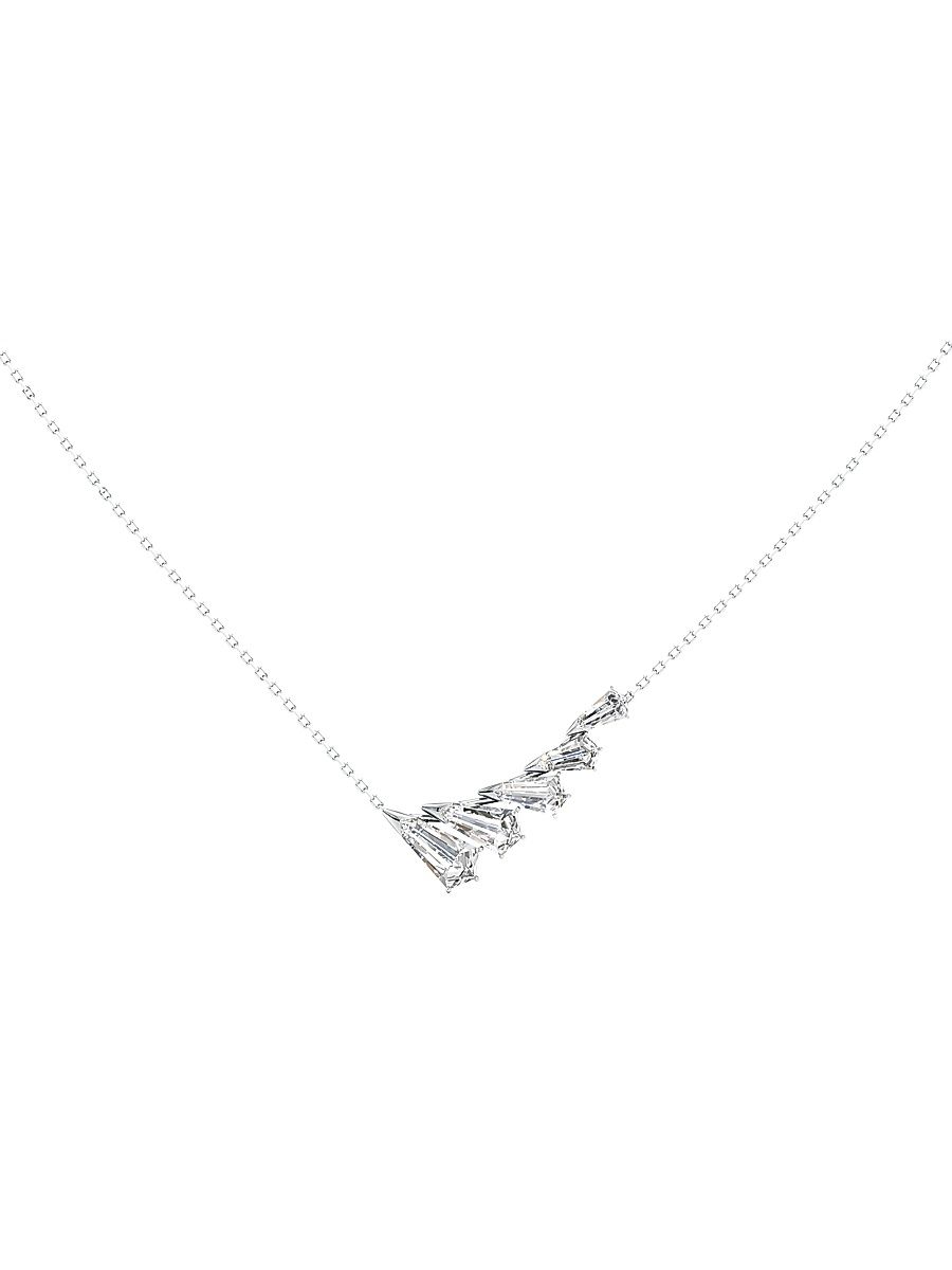 Women's Phoenix 18K White Gold & 1.85 TCW Lab-Grown Diamond Wing Pendant Necklace - White Gold